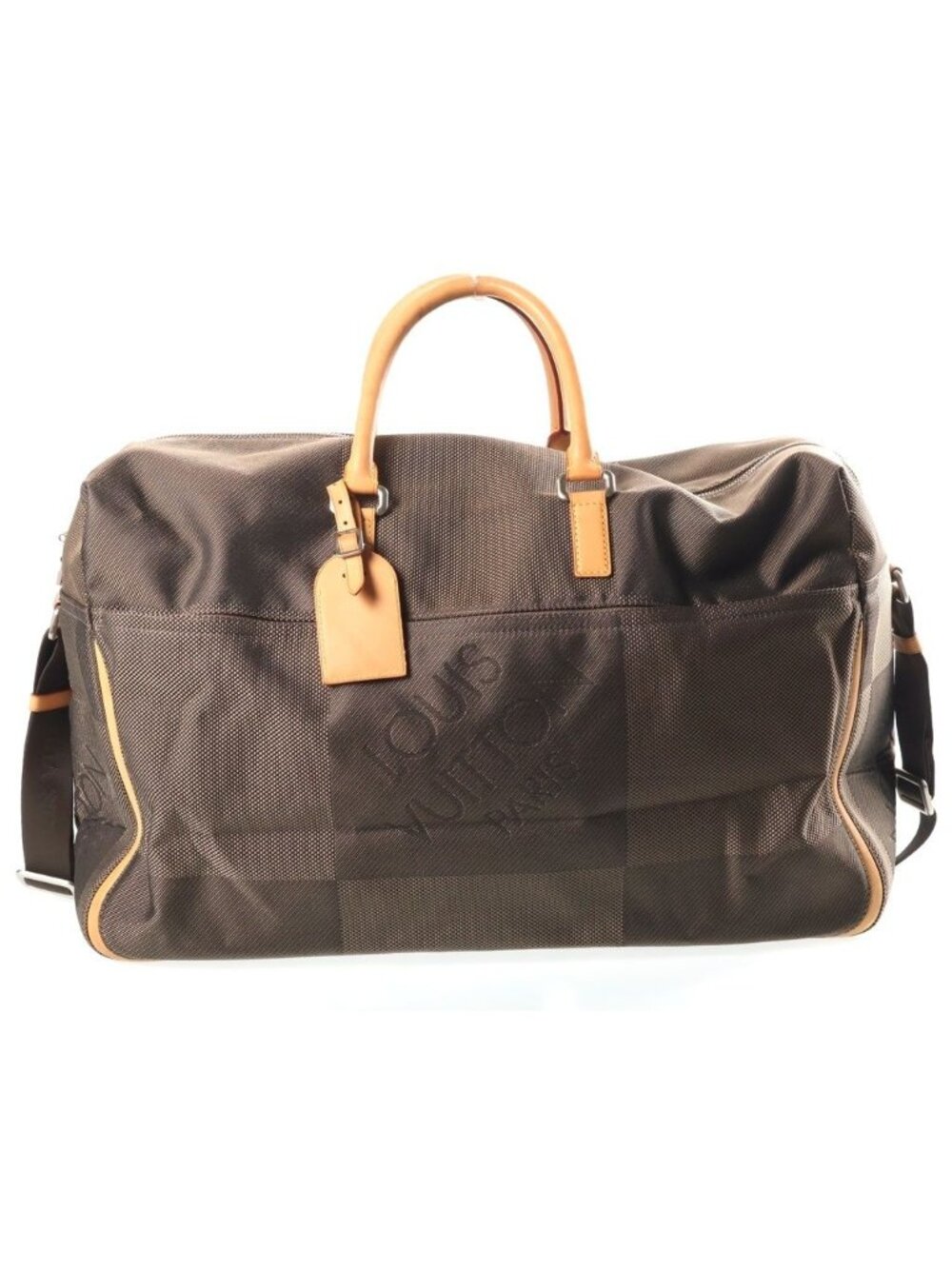Louis Vuitton Damier Geant Souveran 2-Way Boston Bag Khaki